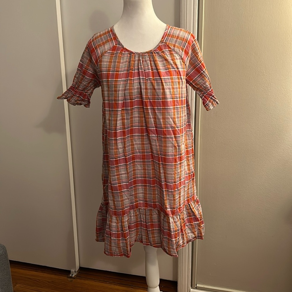 Madewell plaid dress